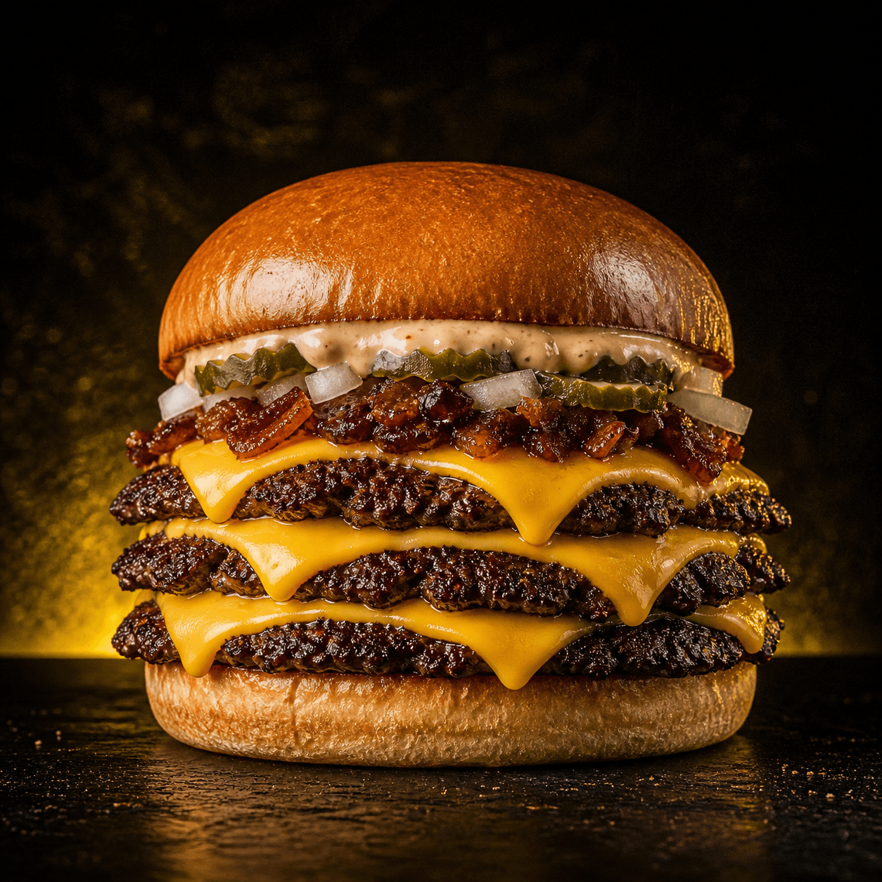 Double Trouble burger