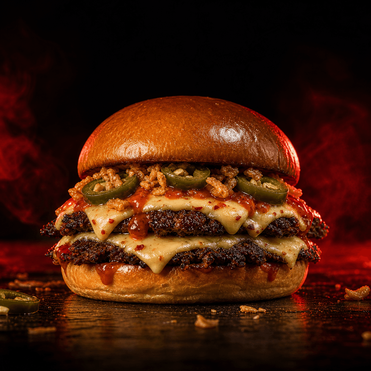 Spicy burger