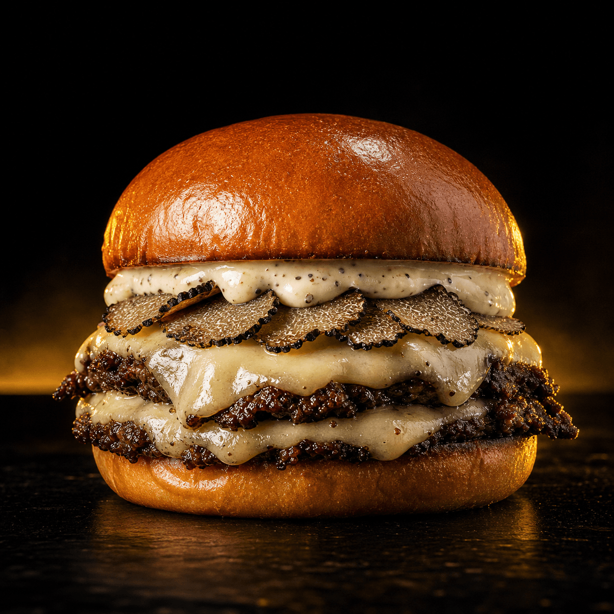 Truffle burger