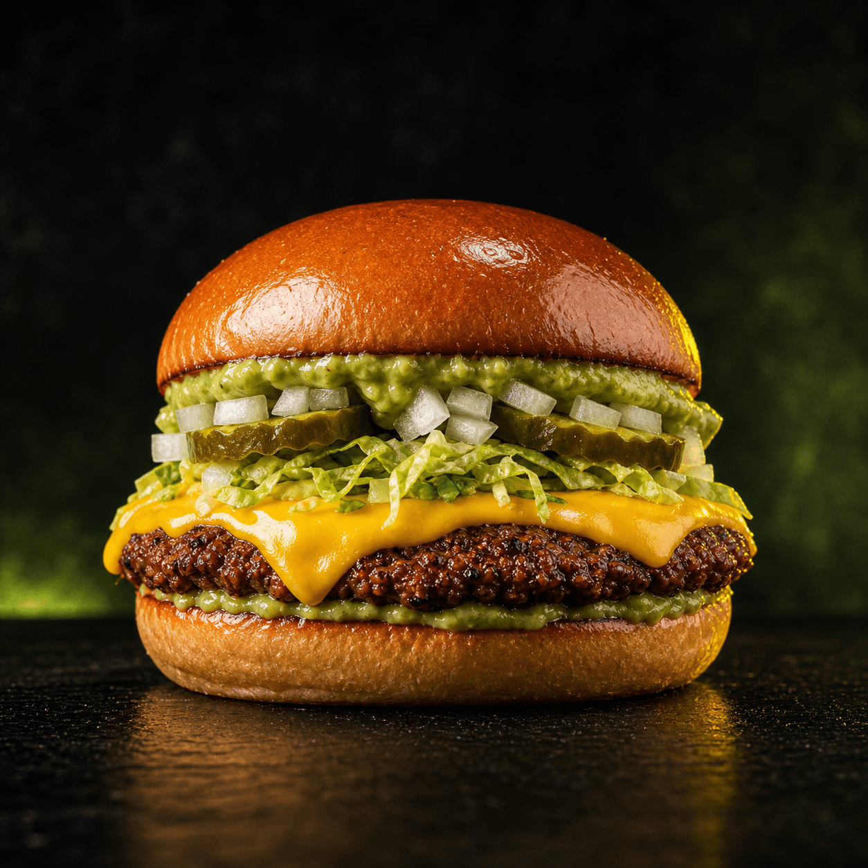 Veghead burger